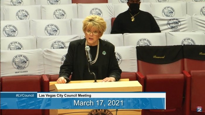 las-vegas-mayor-criticizes-ongoing-pandemic-restricions-a-year-after-shutdown