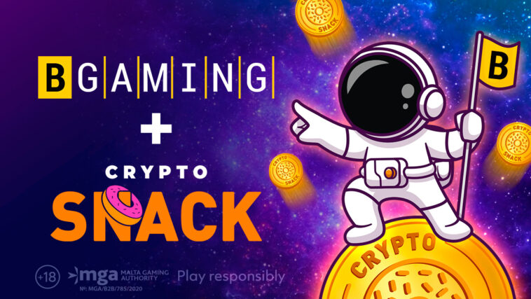 bgaming-integrates-igaming-token-crypto-snack-as-currency-into-its-portfolio