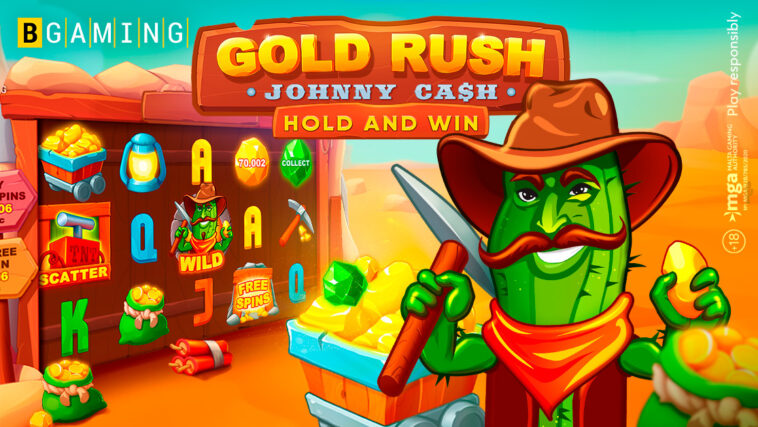 bgaming-launches-“gold-rush-with-johnny-cash”-wild-west-themed-adventure