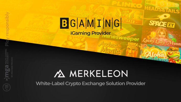 bgaming-integrates-its-igaming-content-into-merkeleon’s-crypto-exchange-platform