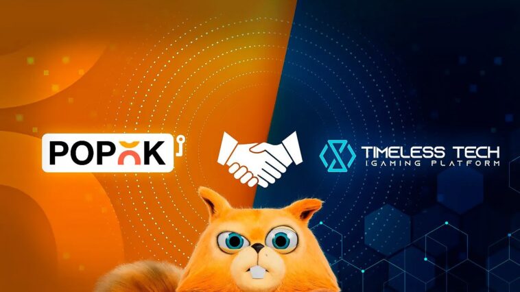popok-gaming-signs-new-deal-to-integrate-its-content-into-timeless-tech's-platform