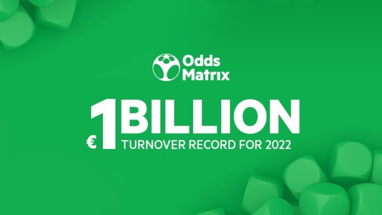 everymatrix's-sports-betting-platform-oddsmatrix-tops-$1b-turnover-in-2022