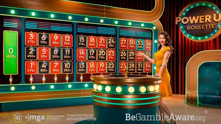 pragmatic-play-launches-gameshow-style-live-casino-game-powerup-roulette