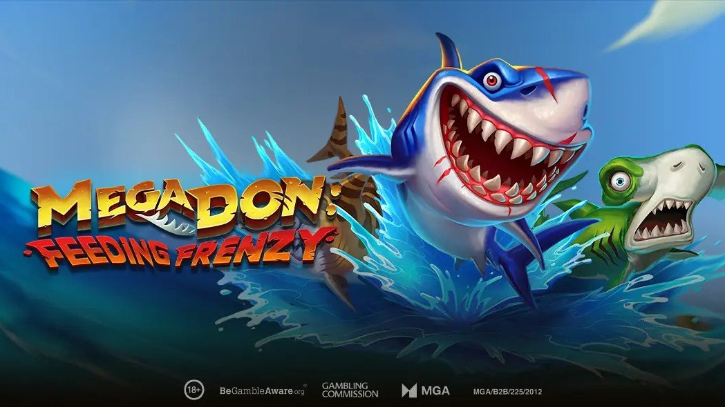 play’n-go-announces-the-release-of-the-shark-themed-title-mega-don-feeding-frenzy,-a-sequel-to-its-2022-slot