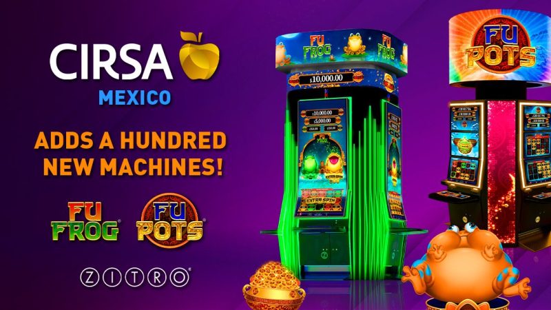 cirsa-announces-the-addition-of-ziro’s-latest-games-fu-frog-and-fu-pots-to-its-mexican-venues