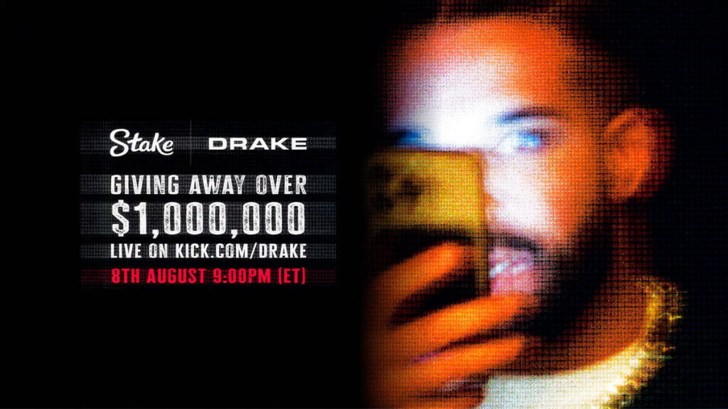stake-holds-new-drake-kick-stream-with-$1-million-giveaway