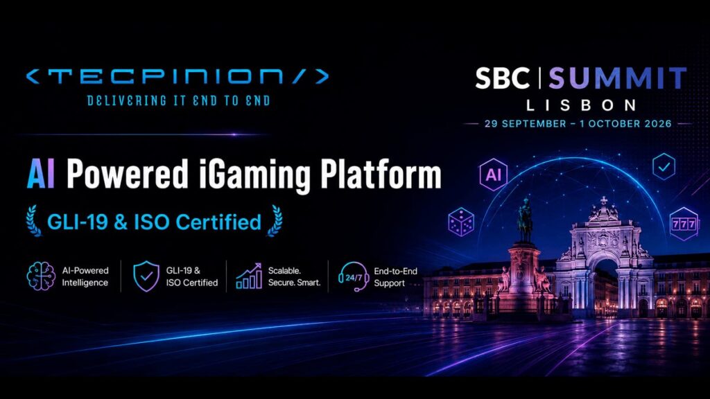 tecpinion-to-showcase-ai-powered-igaming-platform-at-sbc-summit-2026